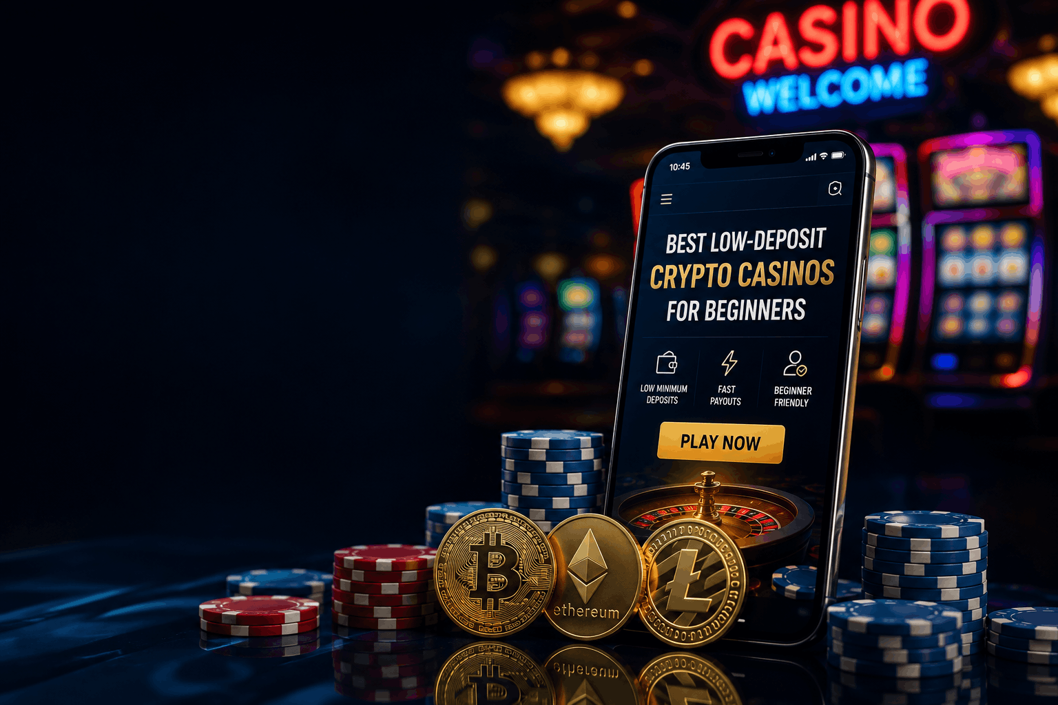 Best Low Deposit Crypto Casinos