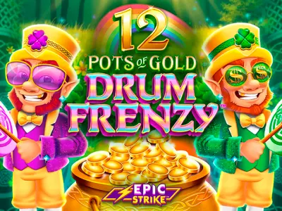 12 Pots of Gold: Drum Frenzy artwork