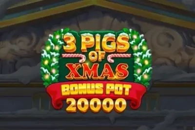 3 Pigs of Xmas Bonus Pot 20,000