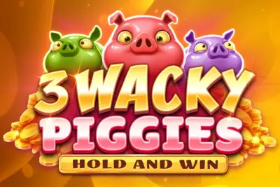 3 Wacky Piggies Hold and Win artwork