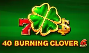40 Burning Clover 6 Reels artwork