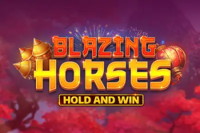 Blazing Horses Hold and Win artwork