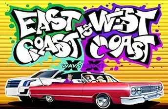 East Coast vs West Coast artwork