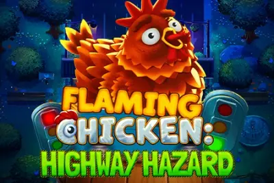 Flaming Chicken Highway Hazard artwork
