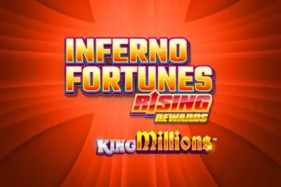 Inferno Fortunes Rising Rewards King Millions artwork