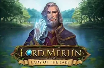Lord Merlin and the Lady of the Lake artwork