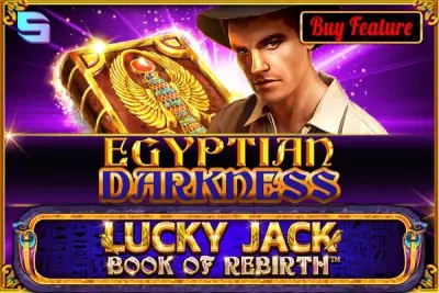 Lucky Jack Book of Rebirth Egyptian Darkness artwork