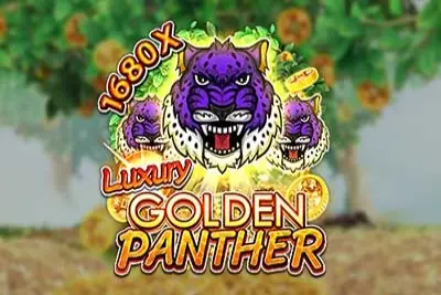 LUXURY GOLDEN PANTHER artwork