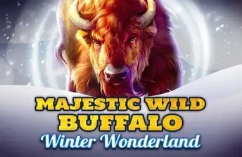 Majestic Wild Buffalo - Winter Wonderland