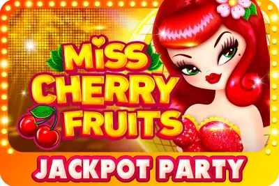 Miss Cherry Fruits Jackpot Party artwork