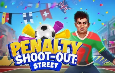 Penalty Shoot-Out: Street artwork