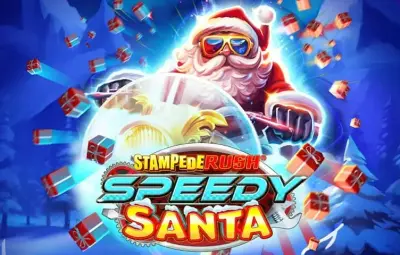 Stampede Rush Speedy Santa artwork