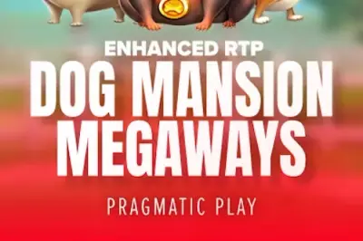 The Dog Mansion Megaways Enhanced RTP artwork