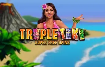 Triple Tiki Super Free Spins artwork