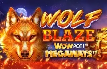 Wolf Blaze WOWPOT! Megaways artwork